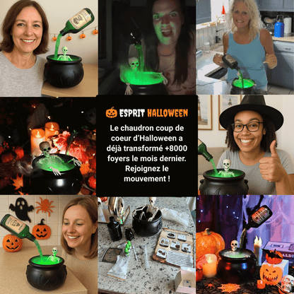 EspritHalloween™ - Chaudron magique (kit complet)